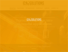 Tablet Screenshot of i2asolutions.com